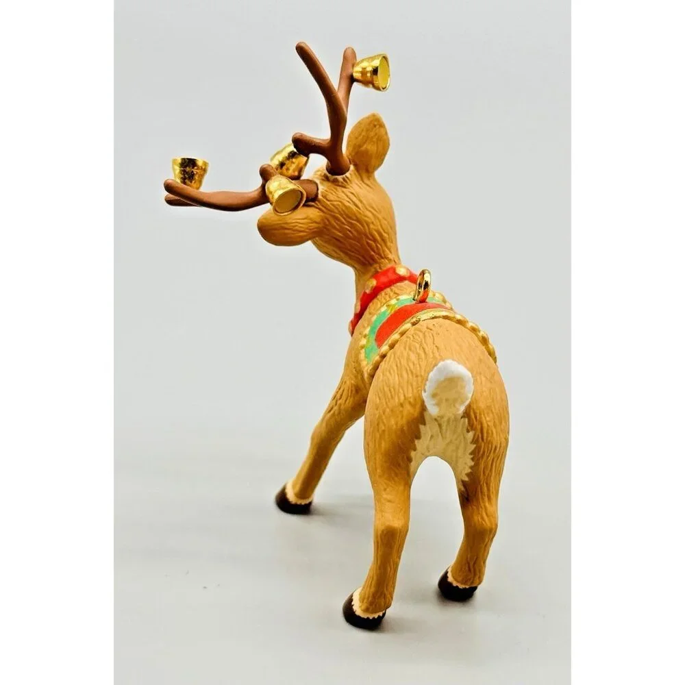 Hallmark Keepsake Collectors Club 2000 Elf Jingle Bell Kringle Reindeer Lot of 3